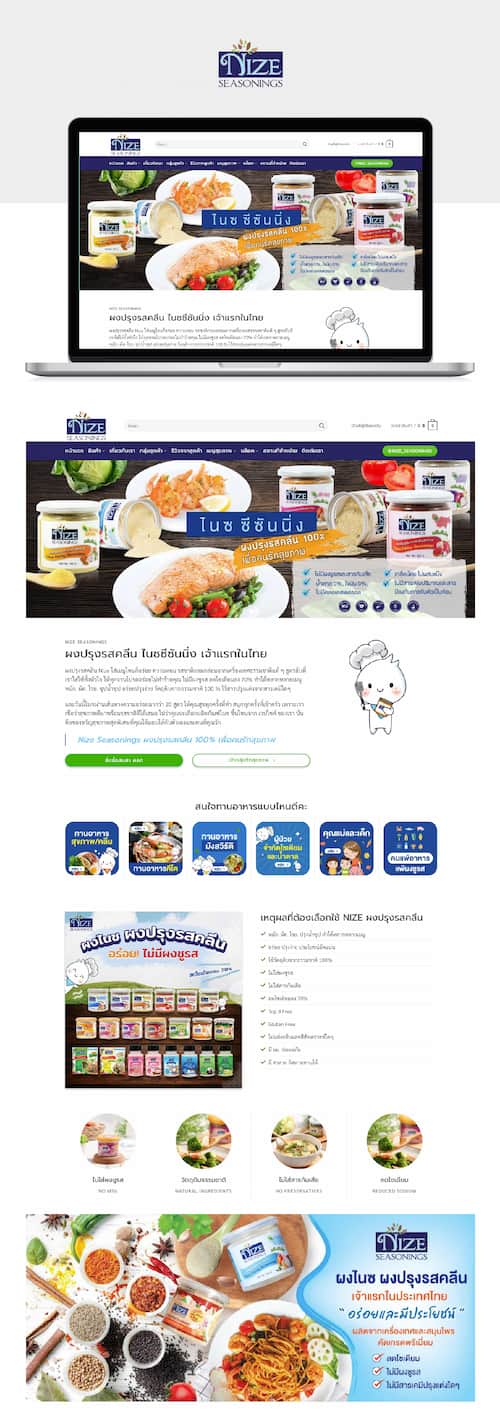 ออกแบบเว็บไซต์ Wordpress